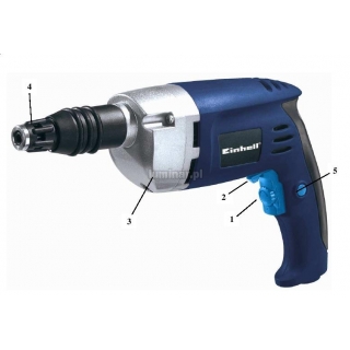 EINHELL Blue Line Wkr�tarka sieciowa BT-DY 720 E