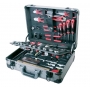 AIRPRESS Zestaw narz�dzi w aluminiowej walizce (127cz.)
