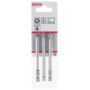 BOSCH 3-cz�ciowy zestaw ko�c�wek wkr�caj�cych Extra Hart