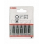 BOSCH 5-cz�ciowy zestaw ko�c�wek wkr�caj�cych Extra Hart (Torx)