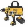 DEWALT Zestaw 2 narz�dzi litowo-jonowych 10,8 V - wiertarko-wkr�tarka i zakr�tarka udarowa DCK211S2