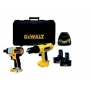 DEWALT Zestaw Wiertarko-wkr�tarka DC740 i zakr�tarka udarowa DC845