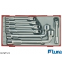 TENGTOOLS  Klucze metryczne nasadowe dwustronne fajkowe  TTAW07